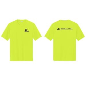 Hugg & Hall Safety Yellow Dri-Fit TShirt - Large